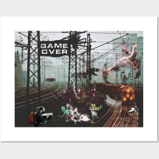 GAME OVER Posters and Art